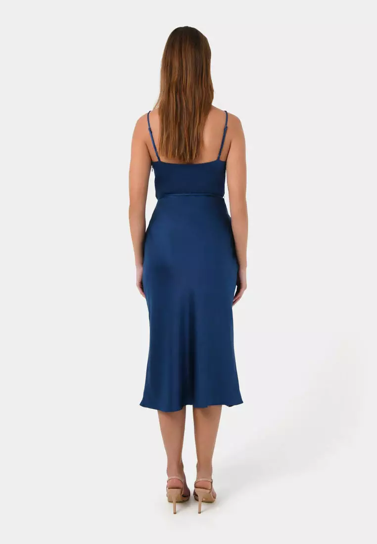 Cherish Tie-Waist Midi Dress