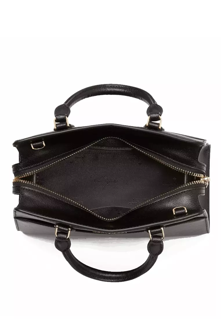 Madison Saffiano Leather Small Satchel