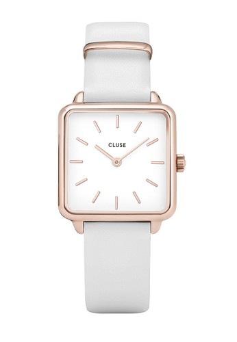 Jual Cluse La Tetragone Rose Gold White White Watch Original Zalora Indonesia