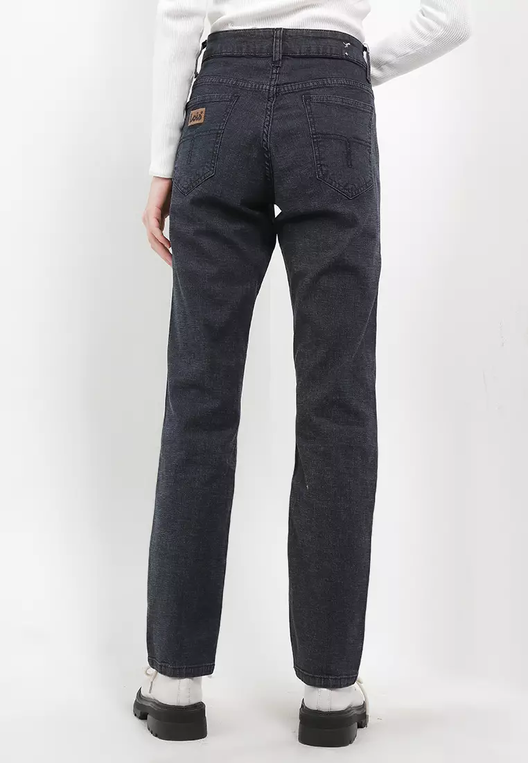 High Waist Straight Denim Pant FTW364