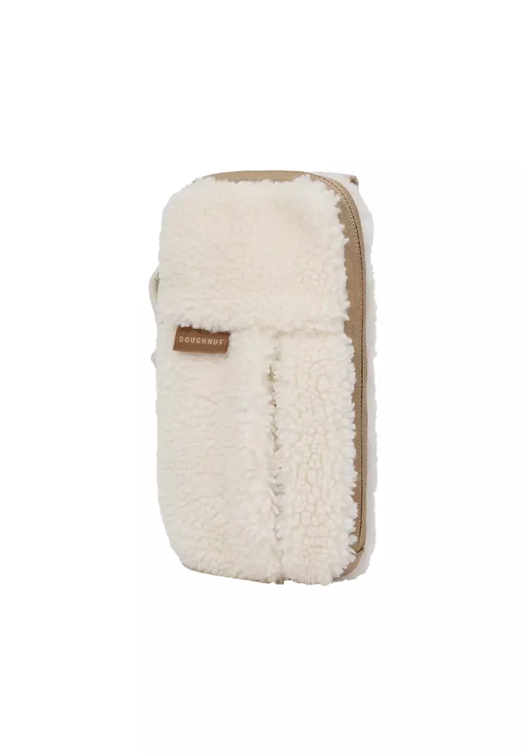 Doughnut Gleam Fluffy Series Cream X Hazelnut Cross Body Bag