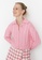 Trendyol pink Polo Collar Knitwear Cardigan A0C8EAA874BB0BGS_4