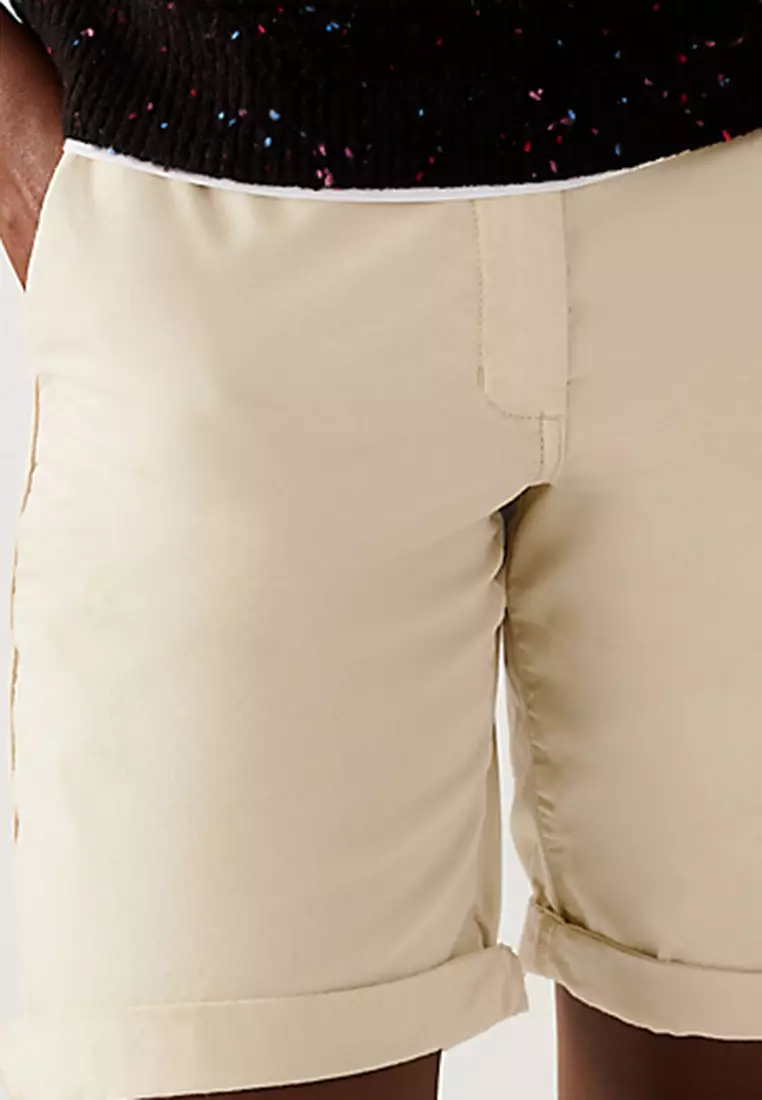 Cotton Rich Tea Dyed Chino Shorts