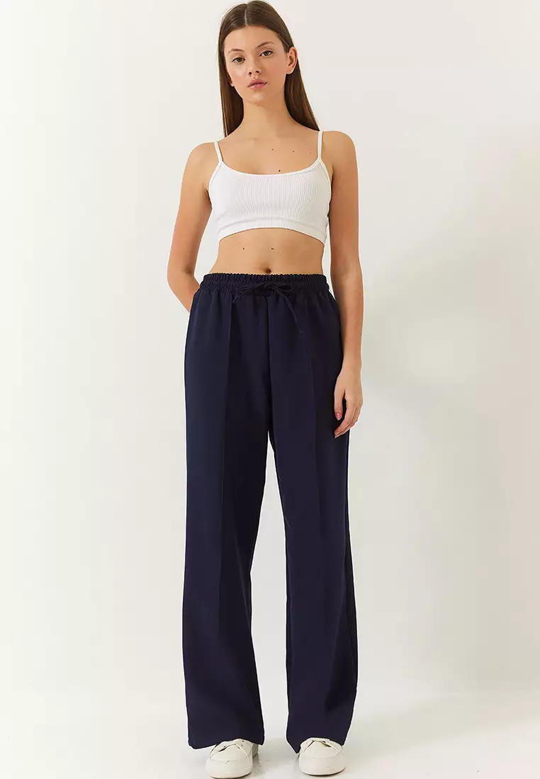 Elastic Waist Trousers