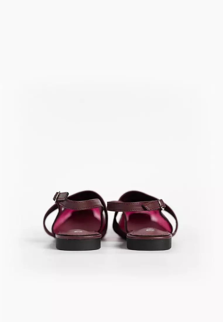 Brynn Ribbon Slingback Flats
