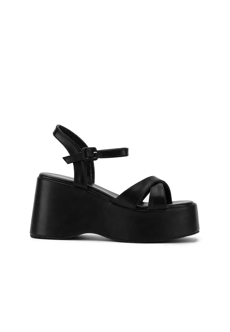 Wedge heel sandals outlet