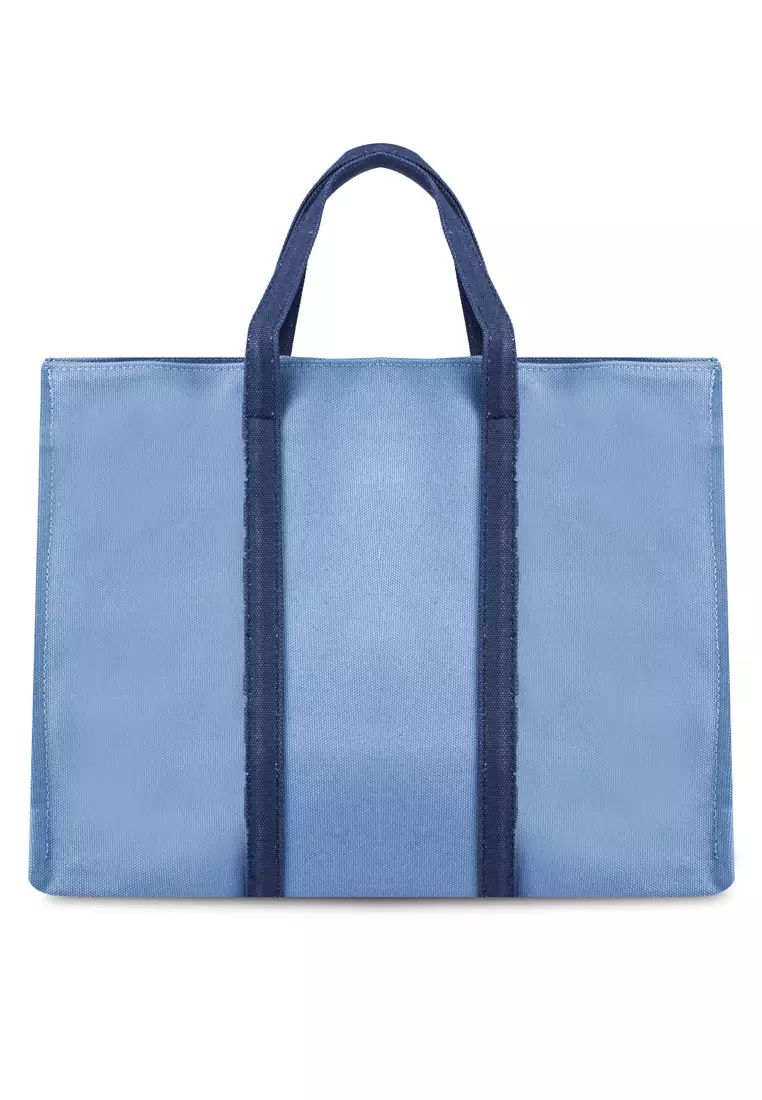 Buy BAGSTATION DuoTone Canvas Top Handle Bag 2024 Online ZALORA