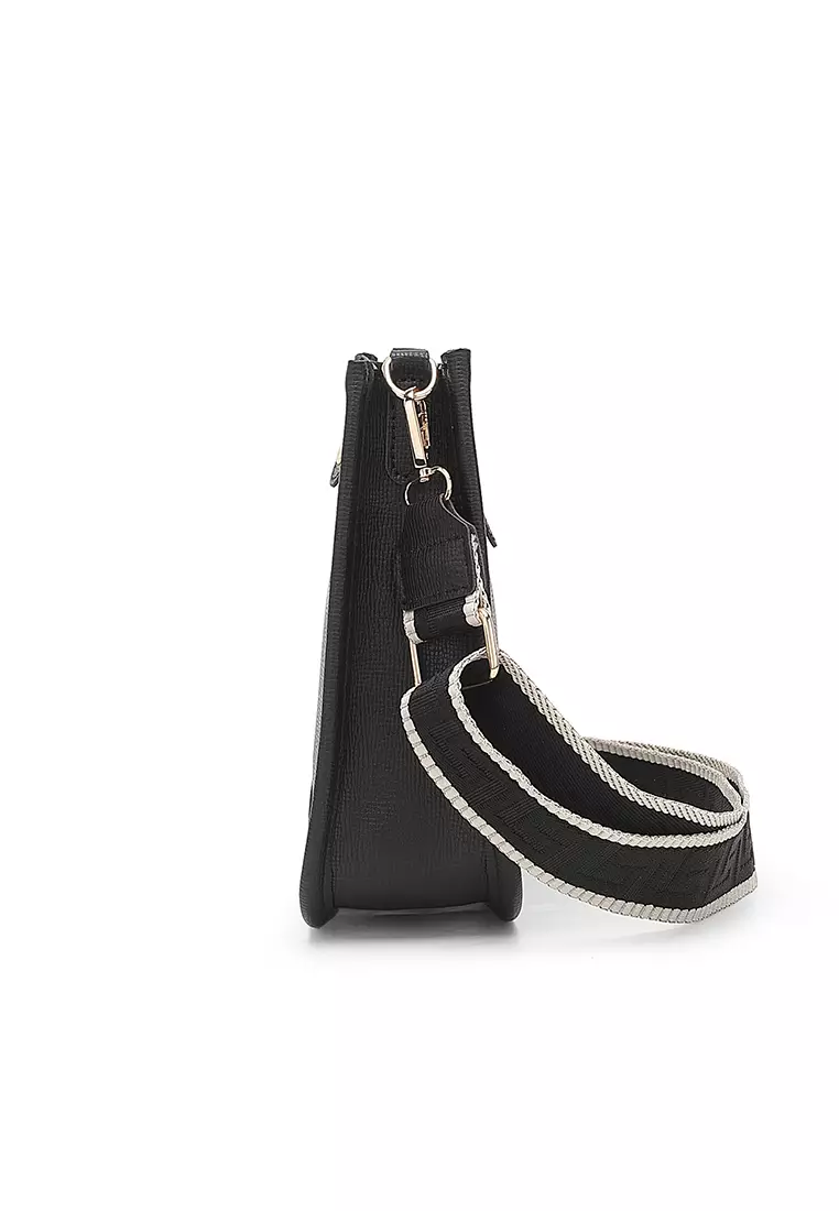 Women's Sling Bag / Crossbody Bag - Black