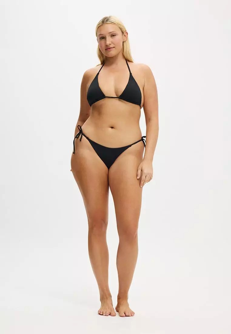 String Triangle Bikini Top