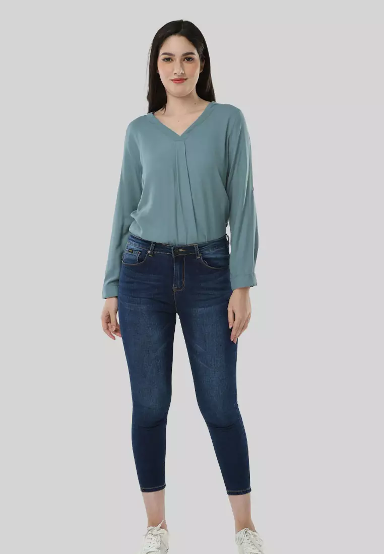 Buy Fubu Queens Ankle Fit High Waist Jeans 2025 Online ZALORA