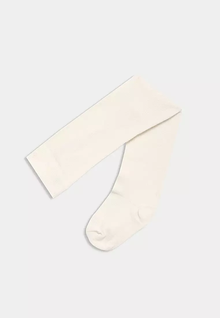 2pc Cotton Rich Bird Dress with Tights