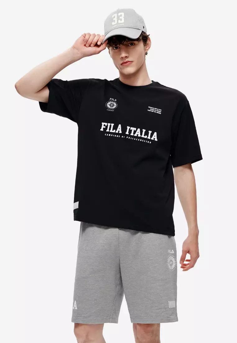 Retro fila t on sale shirt