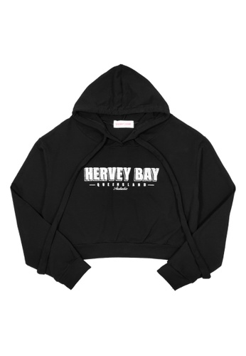 DRUM black Hervey Bay Hoodie Jumper -Black A61ECAA06F1675GS_1