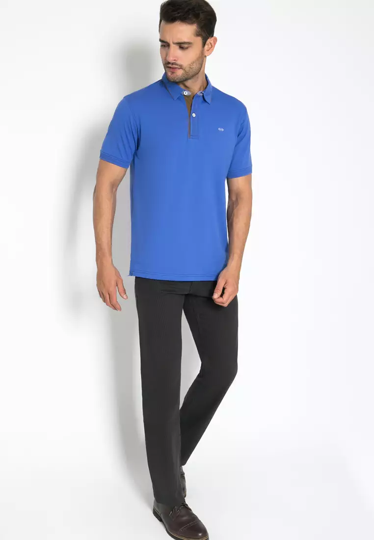 LGS - Celana Jeans Panjang Pria Warna Hitam LEBM.324.050G.014.7C