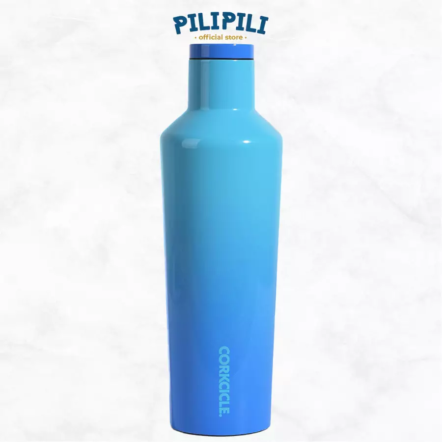 Corkcicle Canteen 16 oz / 475 ml Boom Box Blue