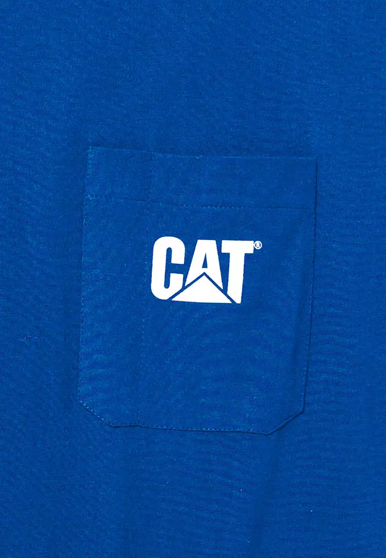 Men's Tough Cut Sleeveless Pocket Tee - Bright Blue (1010245-40099) | Apparels