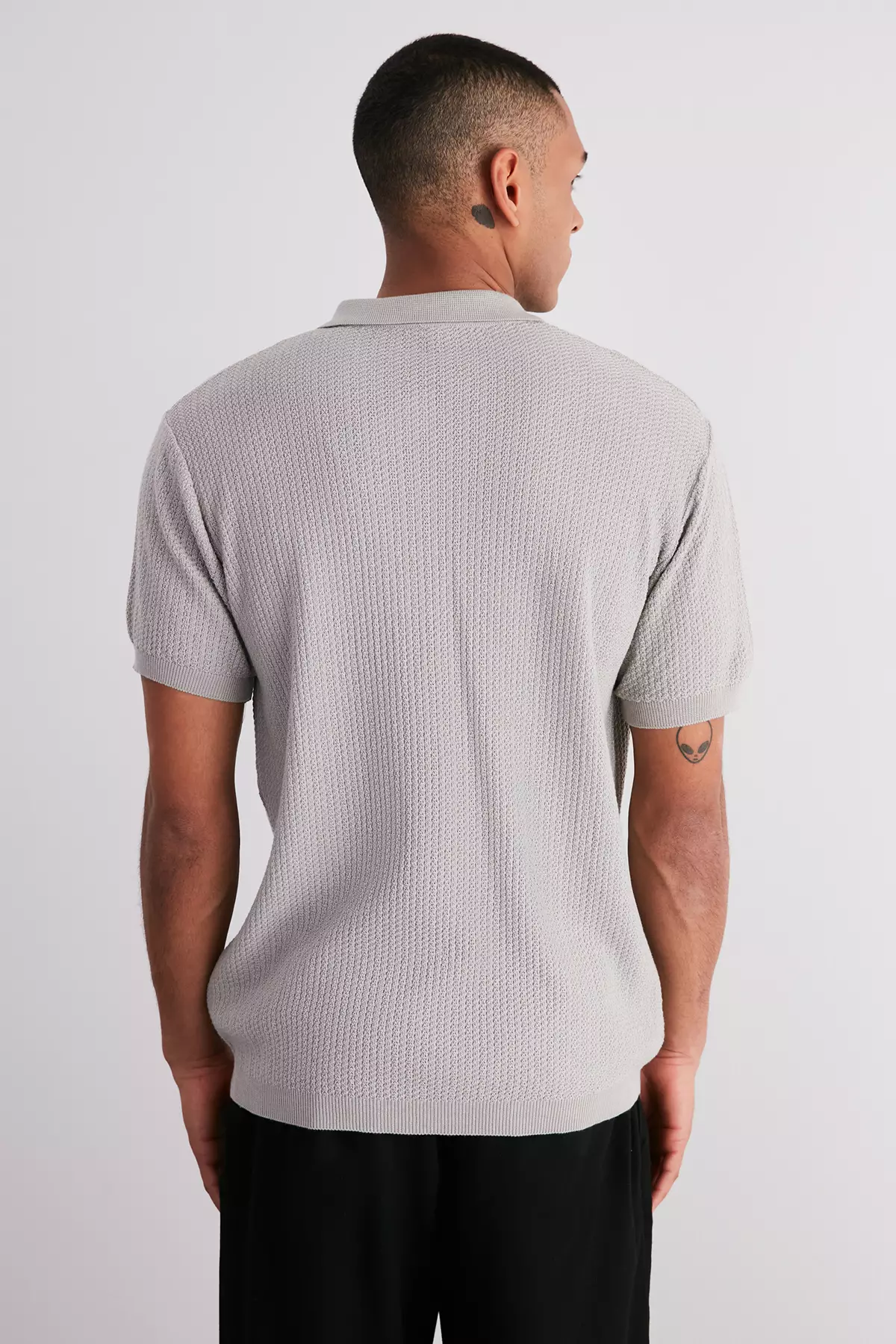 Knit Polo Shirt