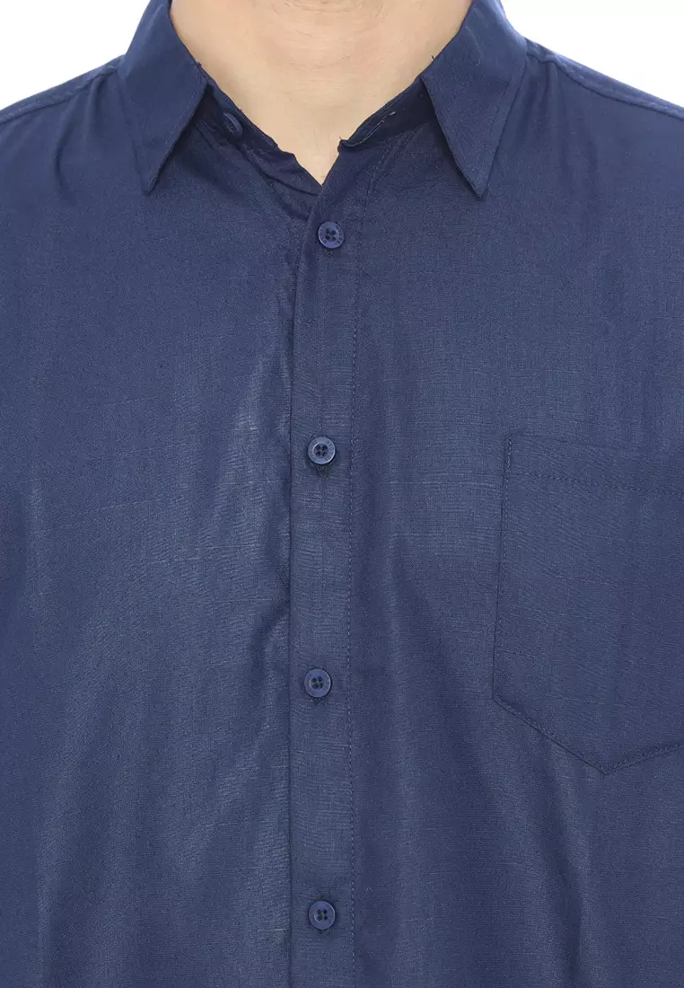 Ryusei Kemeja Shin Navy