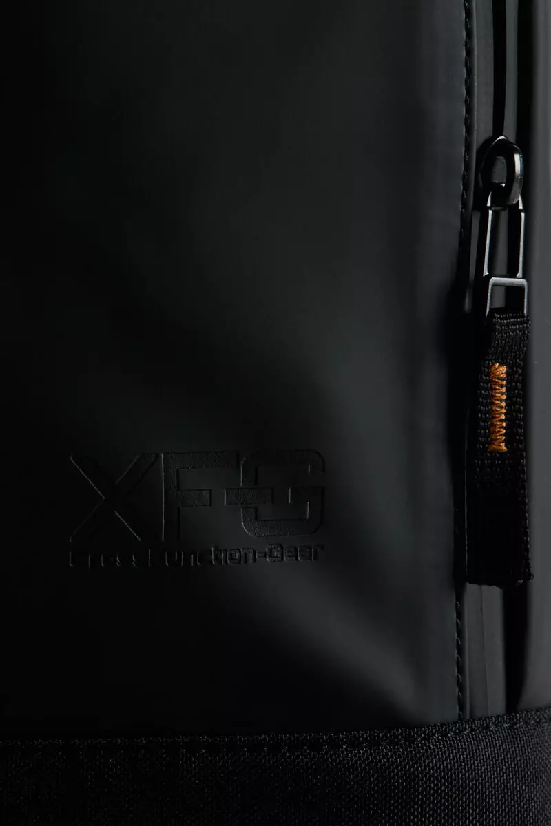 Roll-top backpack