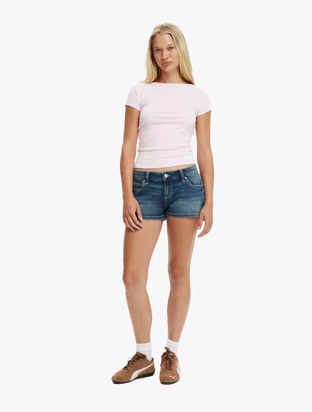 Cotton On - S/S TOPS - Sunday Boat Neck Short Sleeve Top - BABYDOLL