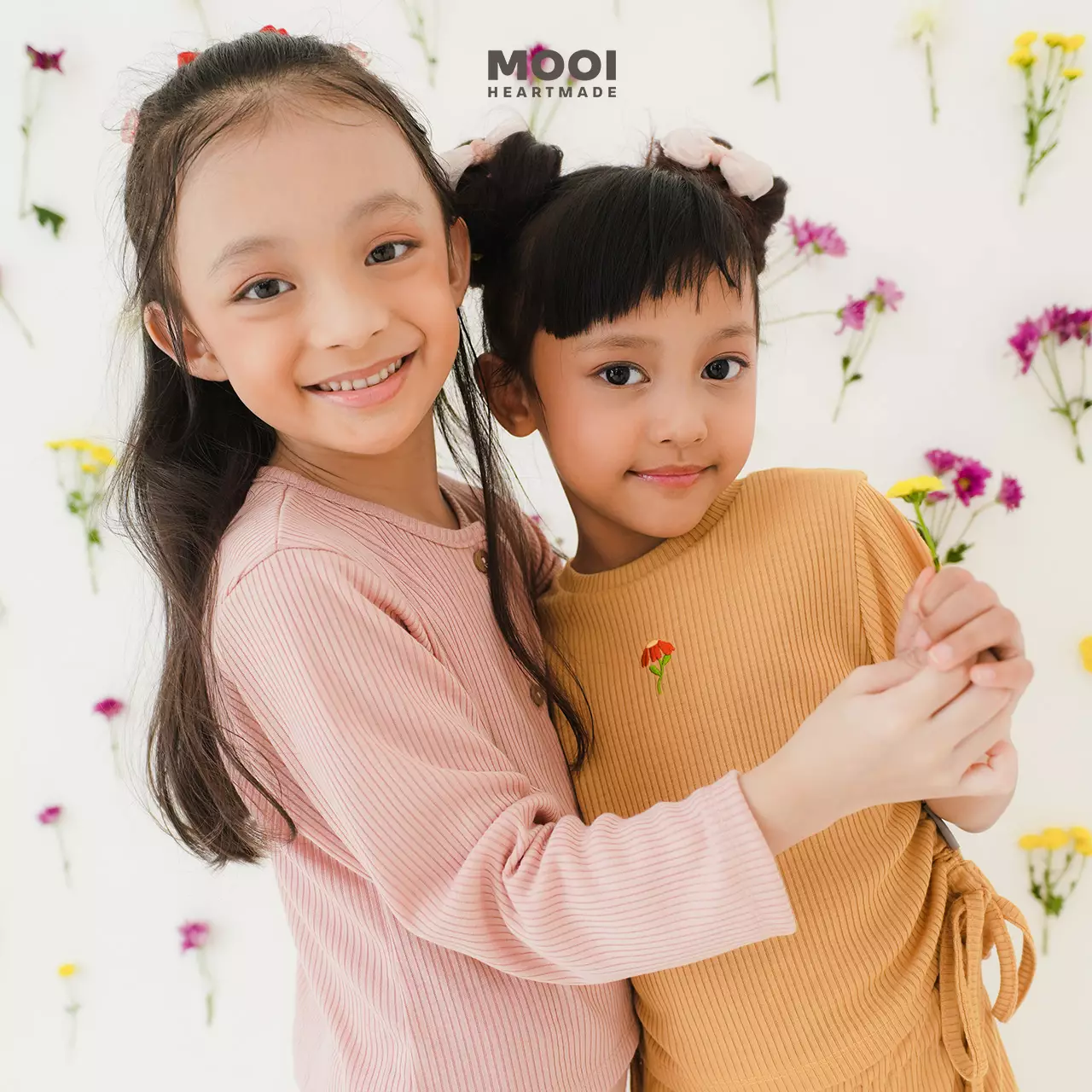 Mooi Atasan Anak Perempuan Heidi Top - Marigold