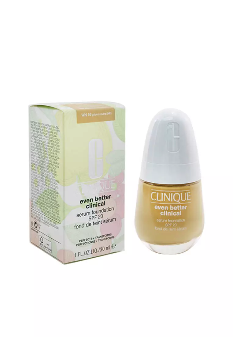 Clinique - Even Better Clinical Serum Foundation Spf 20 - # Wn 46 Golden Neutral 30ml/1oz