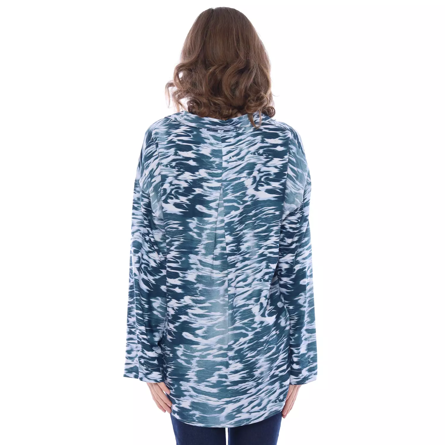 Insight Kemeja Lengan Panjang Wanita Ripple Shirt Long Planet Surf