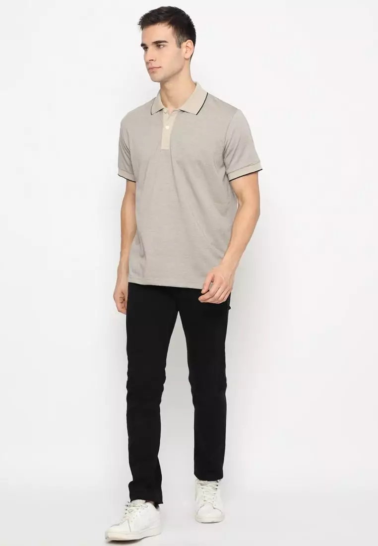 MATSUDA Kaos Polo Shirt Pria Kerah Kurihara