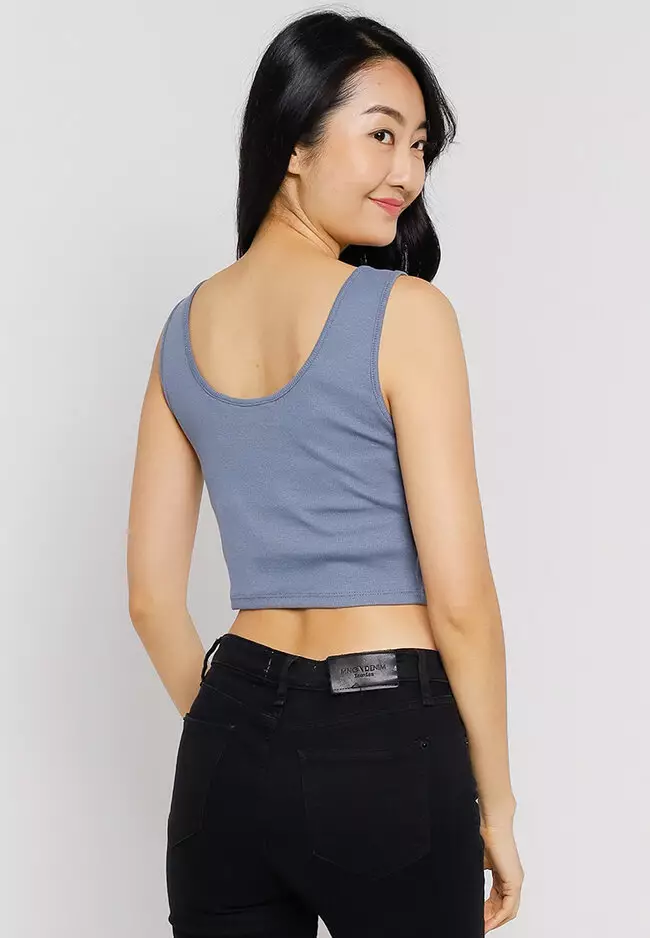 Buy Vero Moda Amaliefalka Sleeveless Crop Top 2024 Online