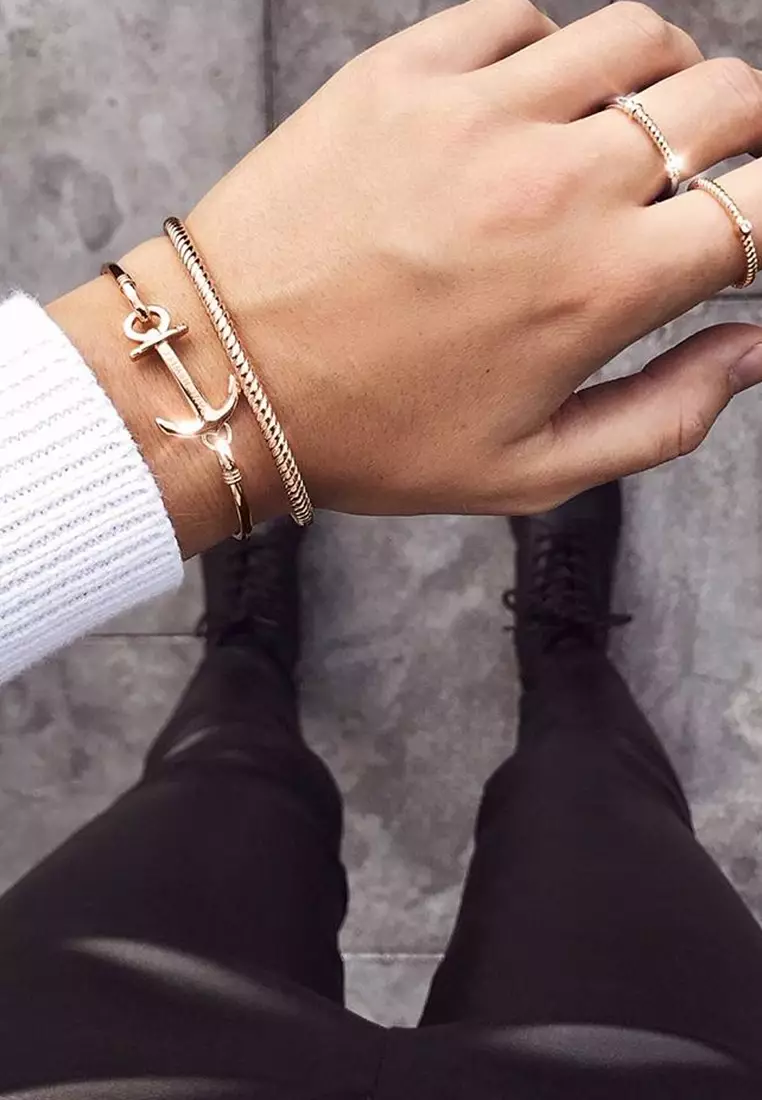 Paul Hewitt BRACELET ANCHOR CUFF IP ROSE GOLD 2023 Buy Paul