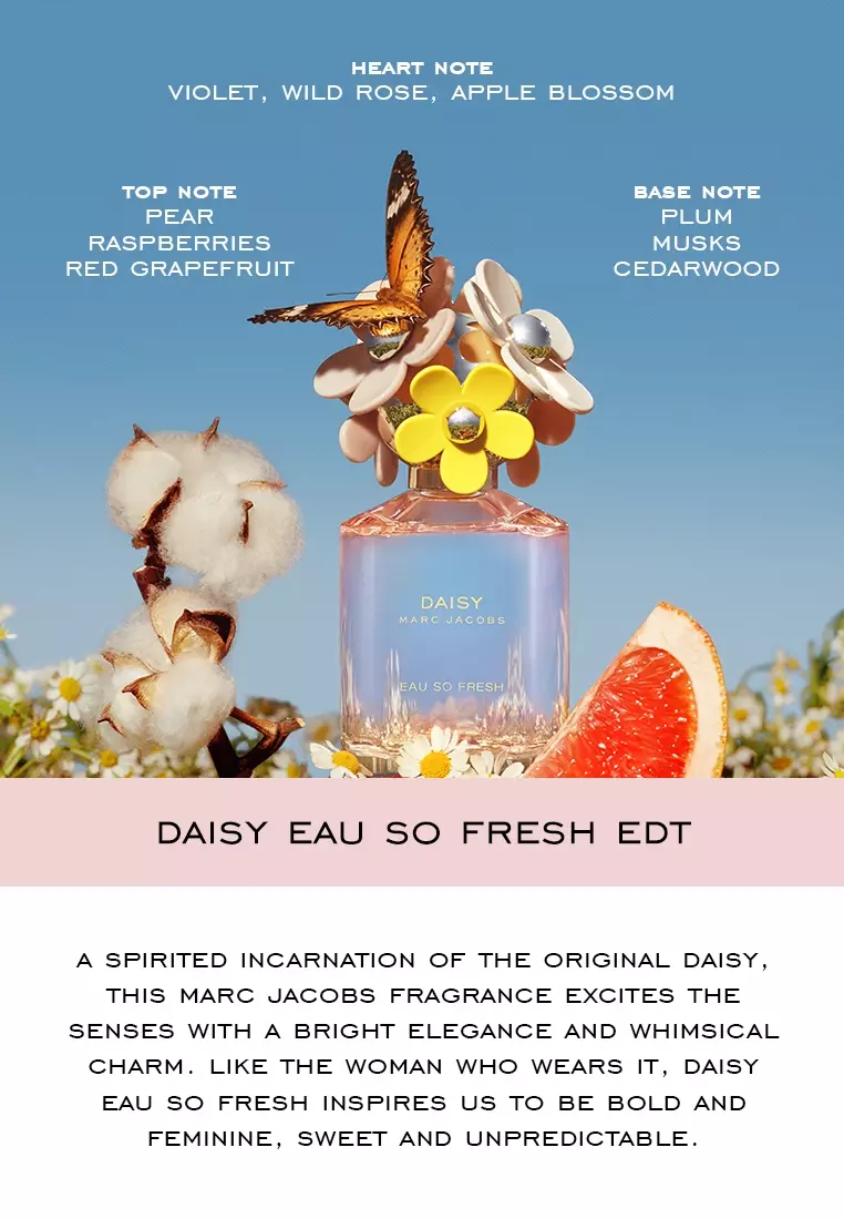 Daisy Eau So Fresh Eau de Toilette Rollerball 10ml Fragrance for Her