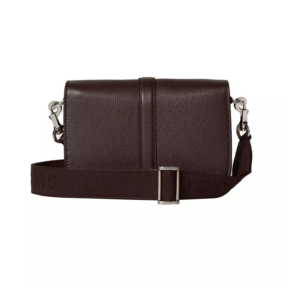 [4.4PRIL KEJUTAN HARGA] GG Super Mini Canvas Crossbody Bag Beige Ebony