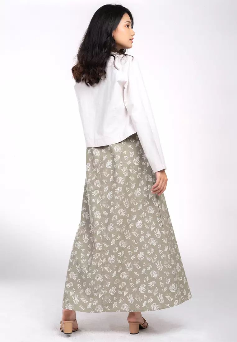 C2 Urbach Green Set Pieces Dress Wanita