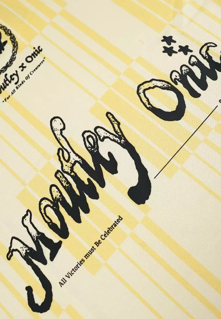 Moutley x Onic - Unisex Jersey T-Shirt Short Sleeve Oversized Fit 280325