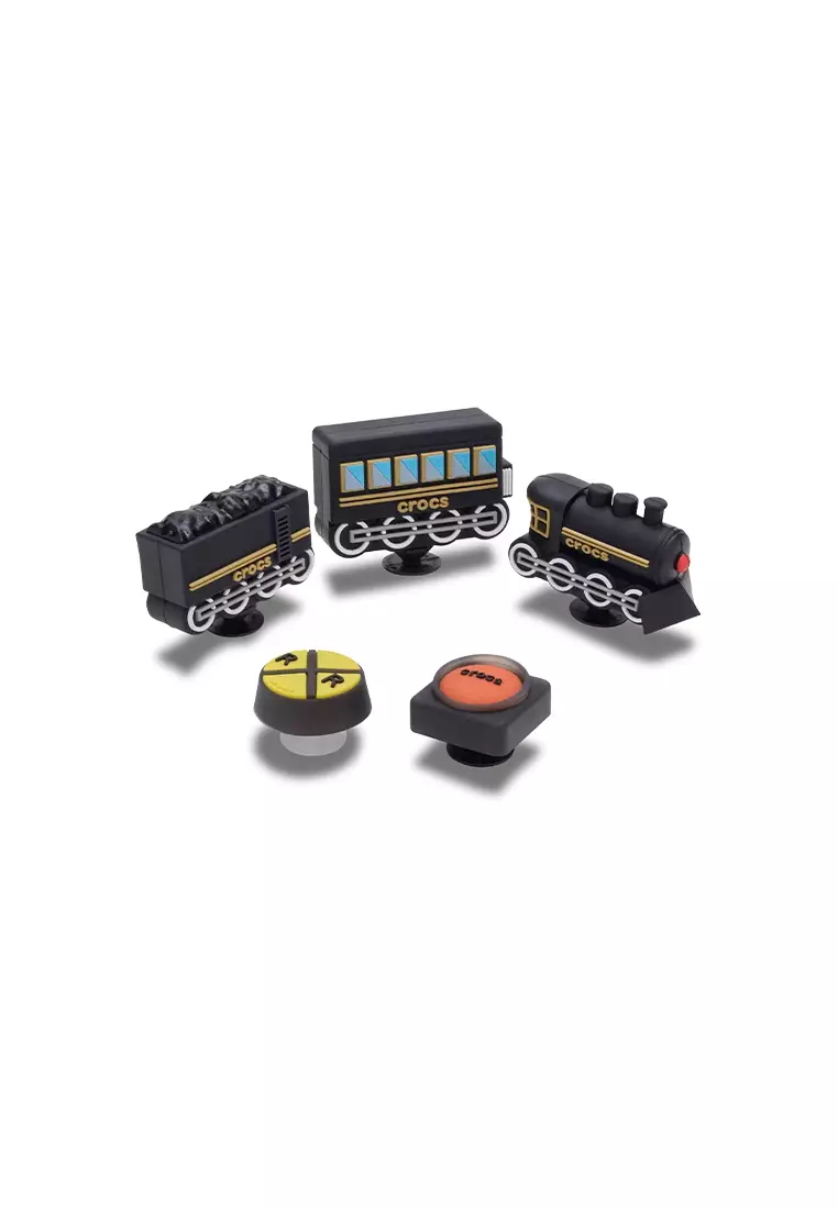 Jibbitz™ Charm 3D Lights Up Train 5 Pack