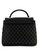 GUESS black Amara Top Handle Flap Bag 857A5AC19A2682GS_3