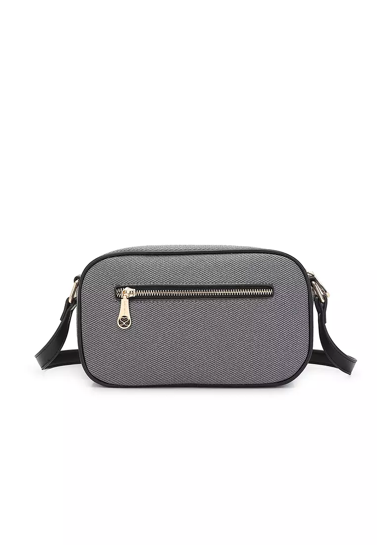 Women's Sling Bag / Crossbody Bag / Shoulder Bag - Black