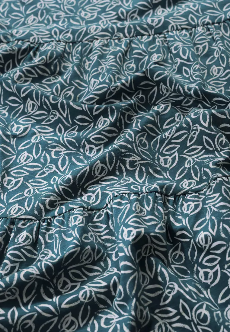 Seasalt Cornwall Petite Teal Line Strokes Dress