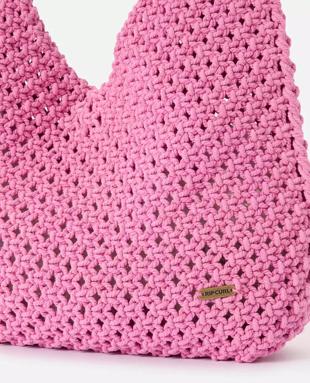 Rip Curl Women Macrame Sand Free 4L Tote Bag - Pink