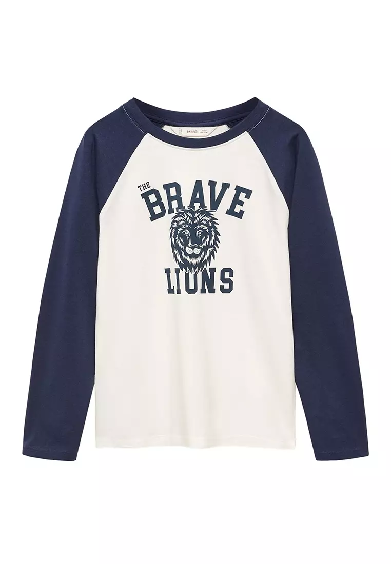 Buy MANGO KIDS Printed Long Sleeves T-Shirt 2023 Online | ZALORA