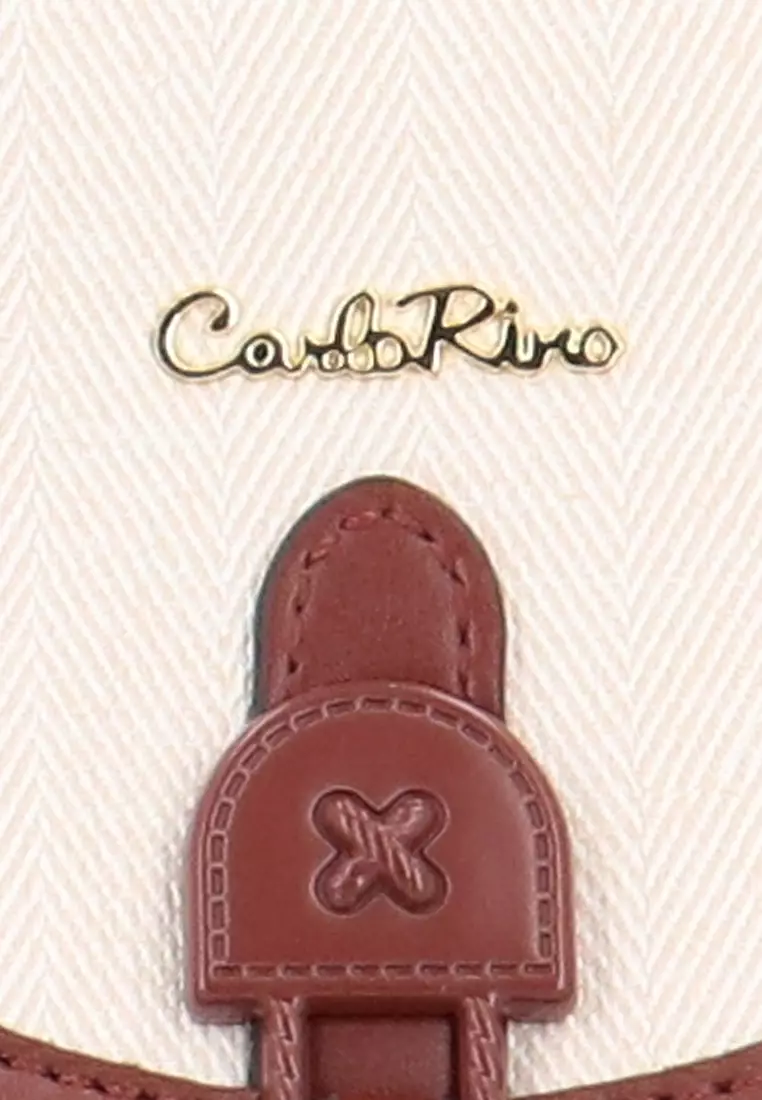CR Mon Cherry Shoulder Bag - Beige