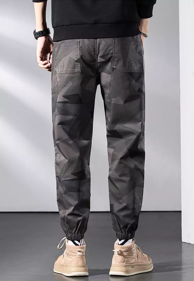 Camo Skinny Jogger Pants