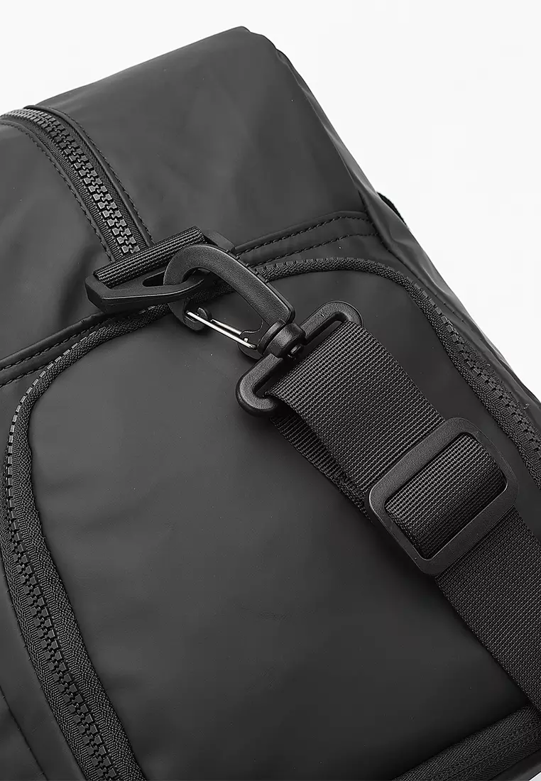 Men's Duffel Bag / Sling Bag (Tas Ransel / Tas Selempang) - Hitam