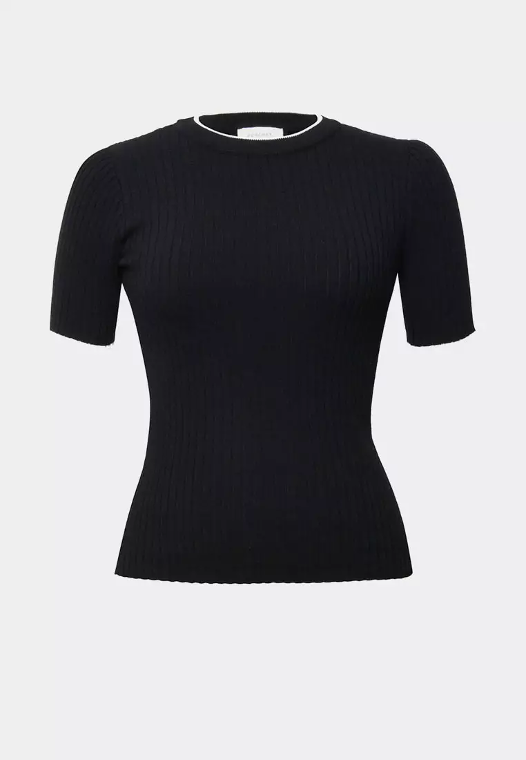 Hanni Contrast Knit Top