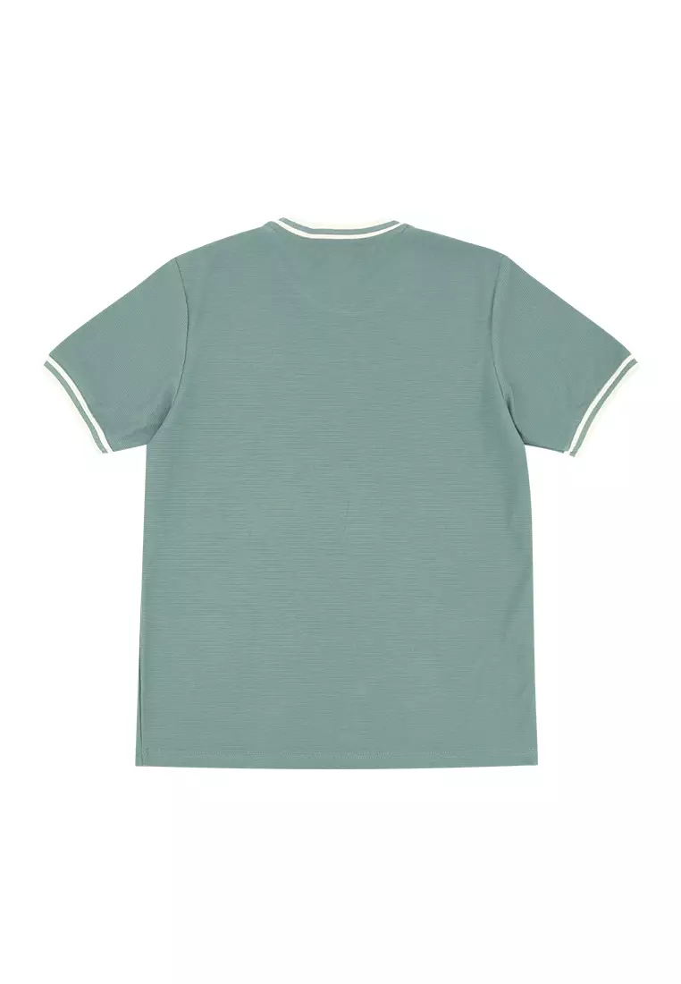 Men's Basic Rib Neck & Cuff T-Shirt - Bristol