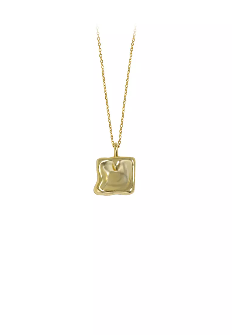Gold hot sale simple locket