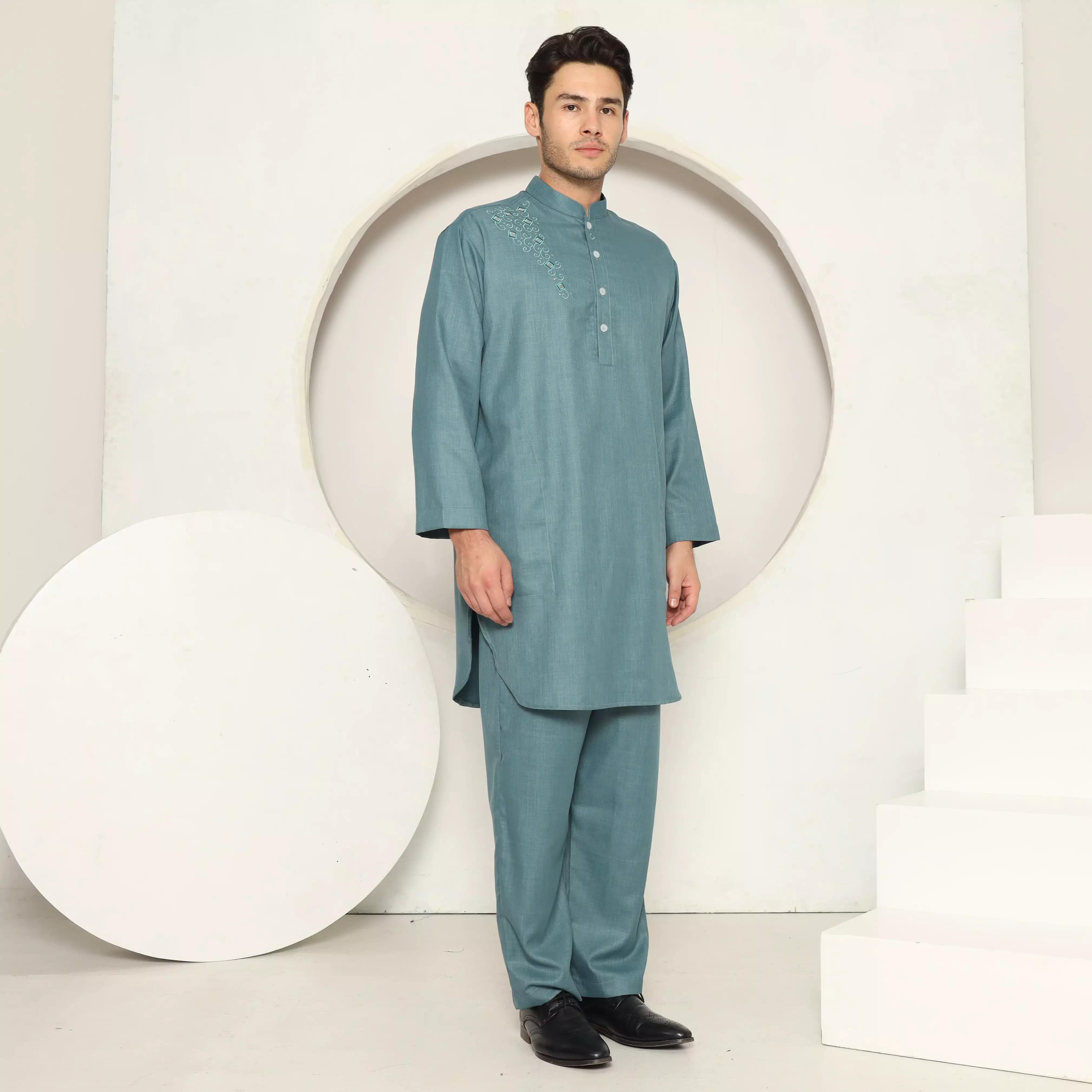 Setelan Baju Koko Sarimbit Kurta Pakistan PK 09 Tosca