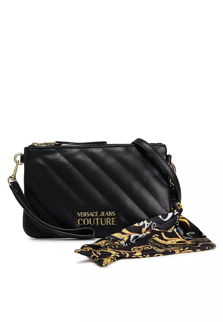 Buy VERSACE JEANS COUTURE Thelma Quilted Crossbody Bag (tr) 2025