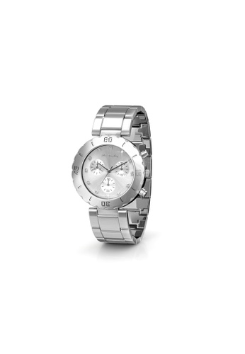 Her Jewellery silver Sporty Metallic Watch -  Made with premium grade crystals from Austria HE210AC69JMGSG_1
