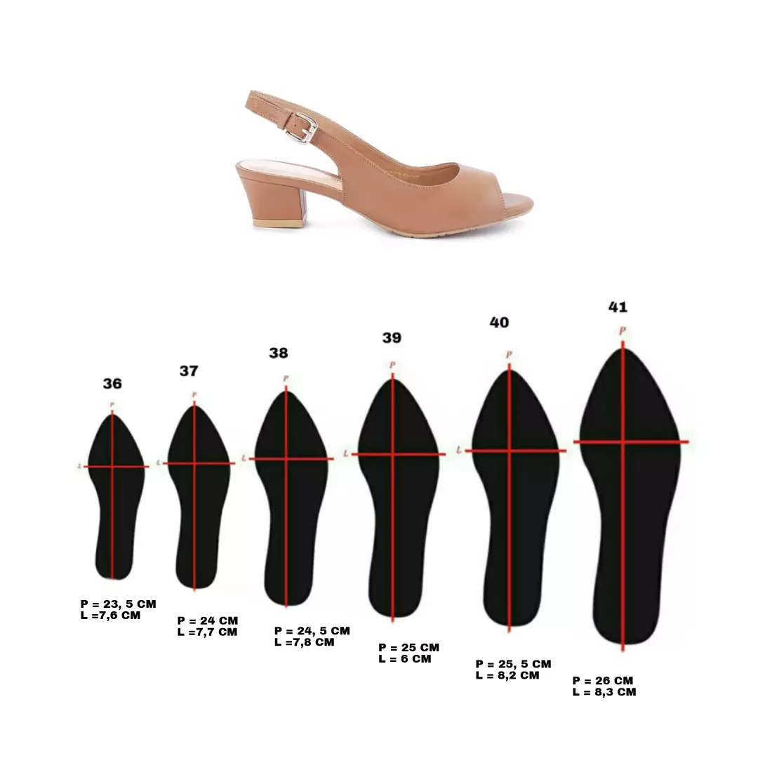 Heel Erica Black
